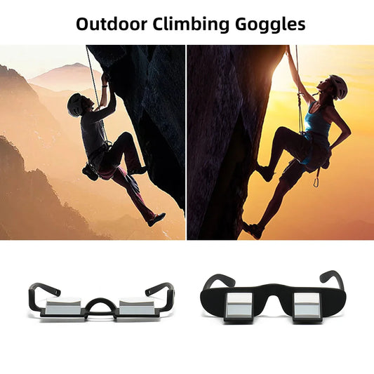 Light Weight Belay Glasses Eyeglasses Hight Transparent Comfortable Outdoor Rock Climbing Clear Prism Glasses