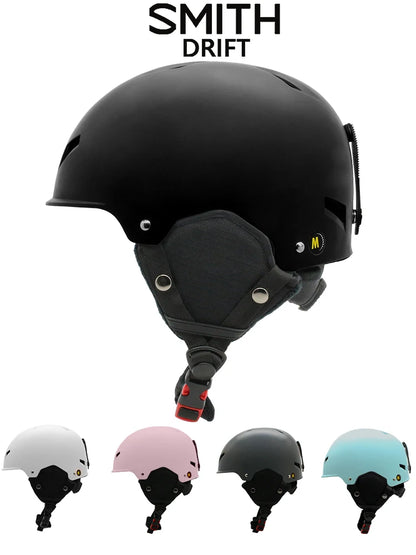 SMITHDRIFT Unisex Ski Helmet Half-covered Skiing Snowboard Winter Sports Helmet Snow Skating Integrally-Molded Helmet  Youth