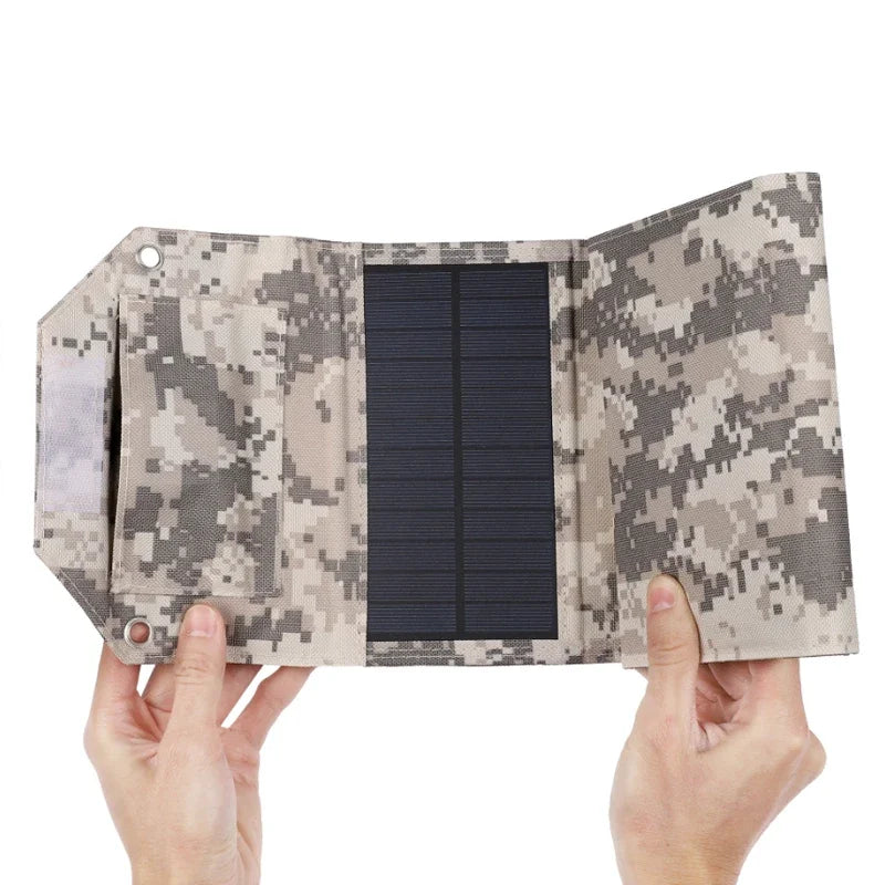 60W 80W 100W Foldable Solar Panel 5V USB Portable Folding Bag Battery Charger for Phone Outdoor Camping Waterproof Power Bank
