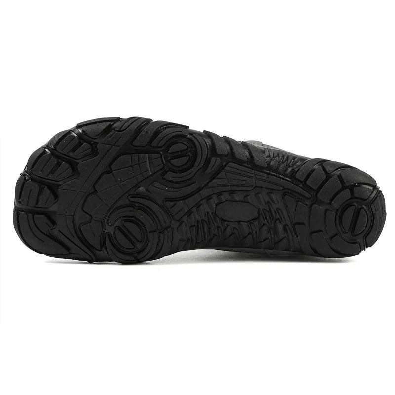 Men's Ski Shoes Snow Boots High Top Outdoor Hiking Cotton Shoes Waterproof Warm Non-slip Wear-resistant Work Boots Size 36-47