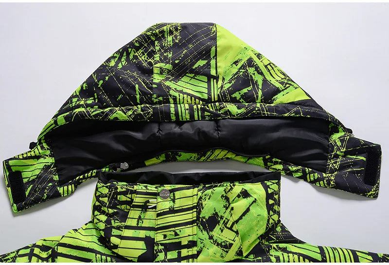 New Men's Snowboarding Ski Jacket Winter Outdoor Warm Windproof Waterproof Breathable Ski Clothes Male Skiing Ski Coat