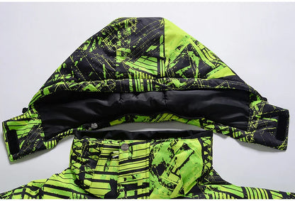 New Men's Snowboarding Ski Jacket Winter Outdoor Warm Windproof Waterproof Breathable Ski Clothes Male Skiing Ski Coat