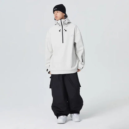 Couple Winter Skiing Jacket 2025 New Warm Snow Clothes Woman Pro Windproof Ski Sport Hoodies Man Outdoor Snowboard Top Tracksuit