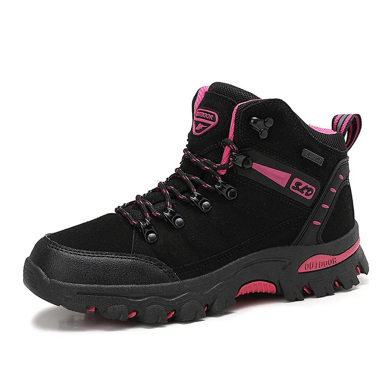 New Women Ankle Outdoor Trekking Boots Hiking Shoes Woman Mountain Climbing Walking Sneakers Wandelschoenen Botas Mujer