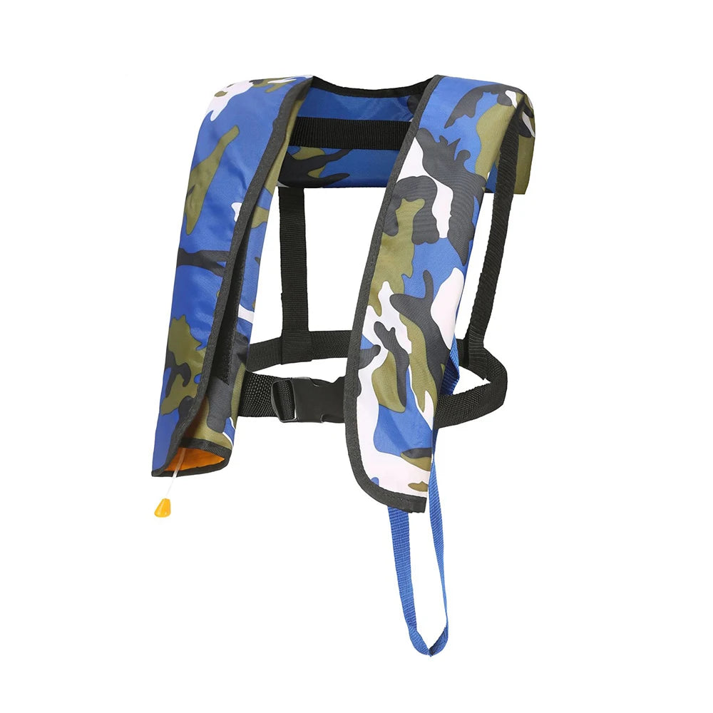 Automatic Inflatable Life Jacket for Adult, Portable Survival Jacket, Professional Swimming Vest, Water Sports Swimwear