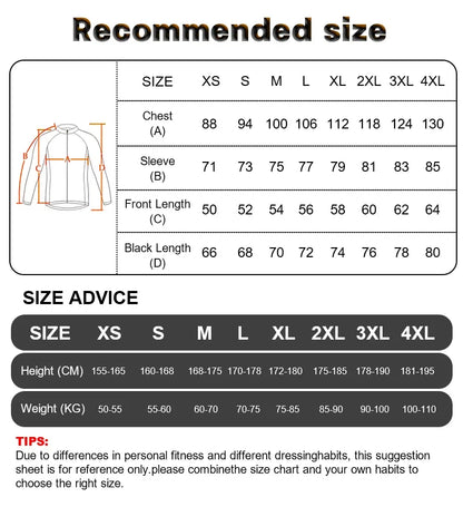 GRSRXX Thermal Winter Cycling Jacket MTB Bike Coat Bicycle Coat Sleeveless  Long Sleeve Clothing Cycling Jersey Ciclismo Unisex