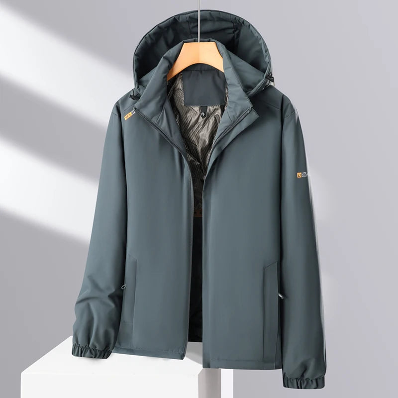Men's Winter Outdoor Coat Waterproof Windproof Warm Thick Jacket Men Unisex Hiking Camping Skiing Climbing Windbreaker Overcoat