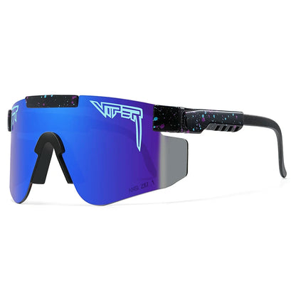 UV400 Cycling Glasses Men Women - Pit Viper Style MTB Outdoor Sport Sunglasses