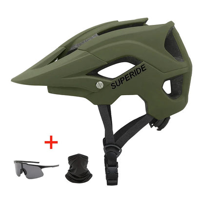 Manio Bicycle Helmet Sports Anti-impact Road Mountain Bike Helmet Men Women Riding Cycling Helmet