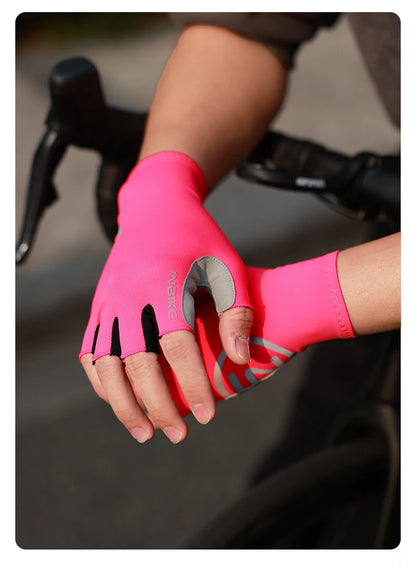 INBIKE 2024 Cycling Gloves Gel Padded for Men Autumn Winter Fleece Road Bike Gloves MTB Full Finger Touchscreen Bike Accessories