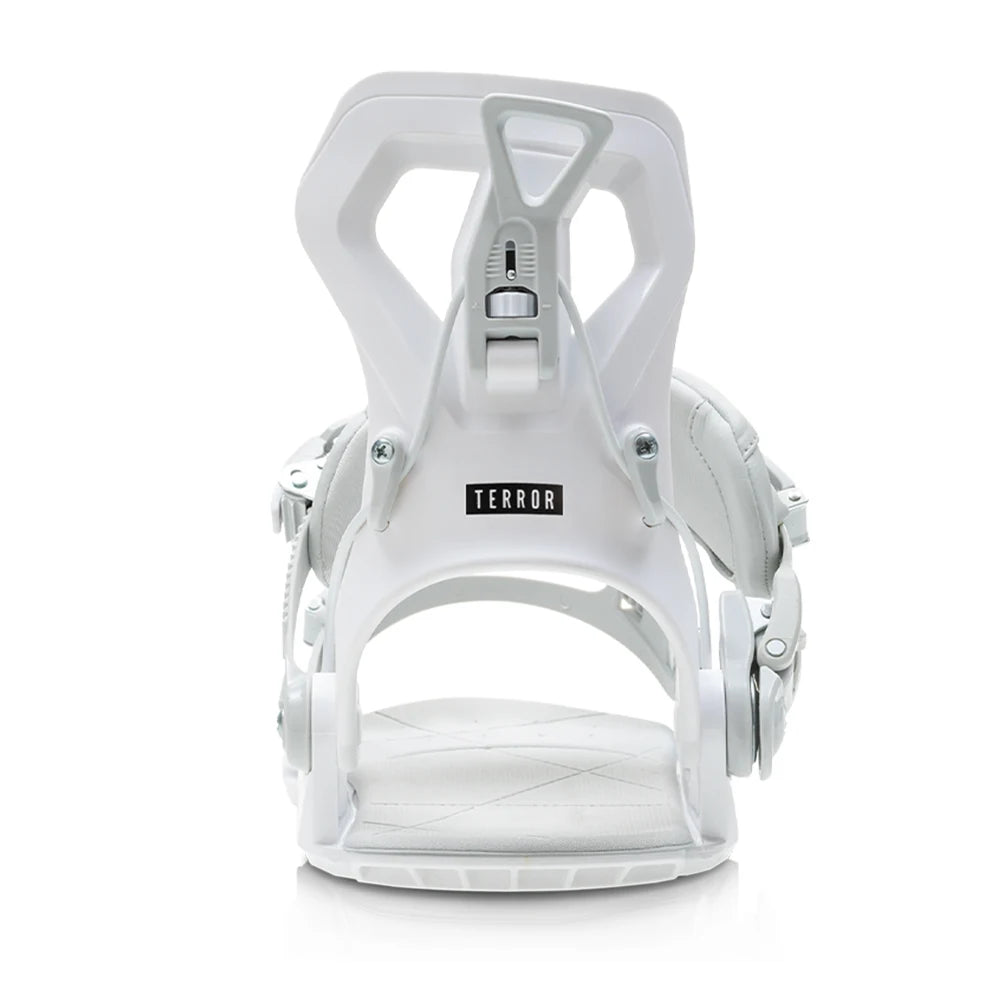 TERROR FS630 Step-In Snowboard Bindings Men Women 3D Highback EVA Shock Absorption Freestyle All-Mountain Quick Entry