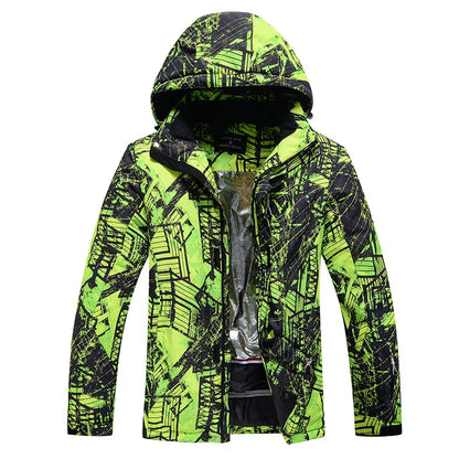 New Men's Snowboarding Ski Jacket Winter Outdoor Warm Windproof Waterproof Breathable Ski Clothes Male Skiing Ski Coat