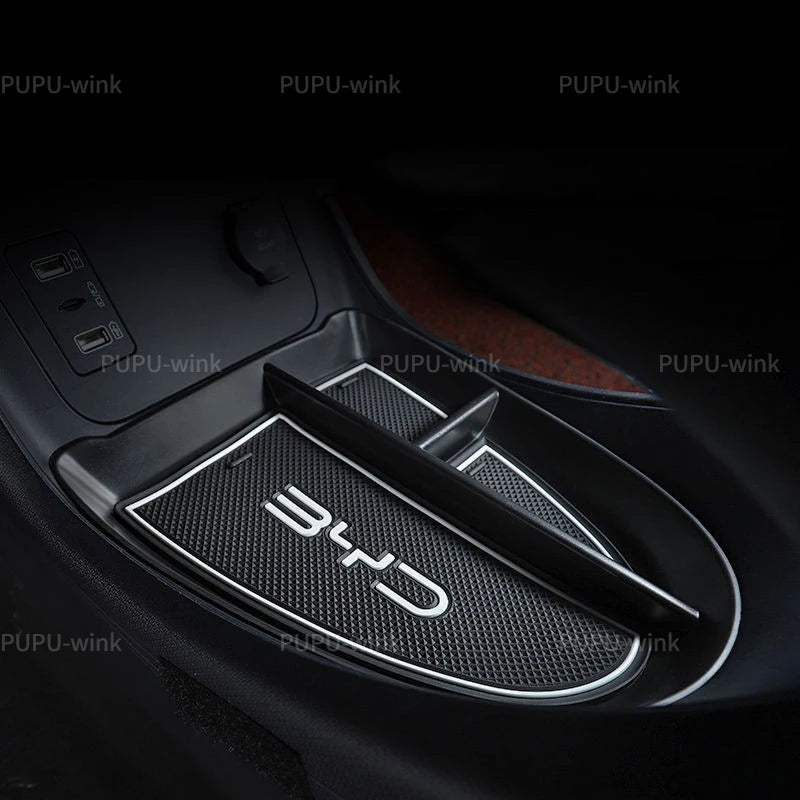 BYD Atto 3 Yuan Plus 2022 2023 2024 Center Console Storage Box New Armrest Box Storage Tray Organizer Box for BYD EV Interior