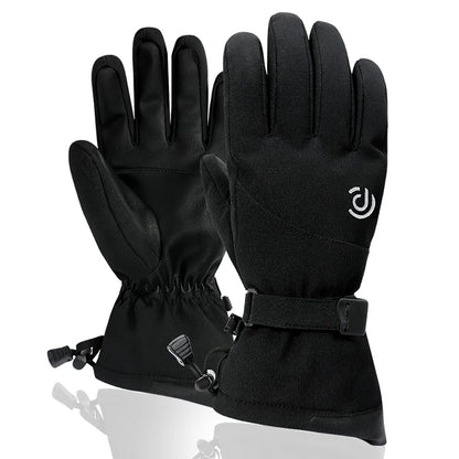 KoKossi Winter Non-slip Touch Screen Waterproof Snowboard Ski Gloves Thickened Windproof Cycling Fleece Warm Riding Gloves