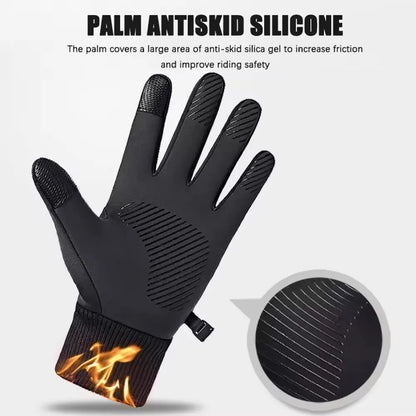 Winter Waterproof Touchscreen Gloves for Men Women Windproof Non-Slip Warm Cycling Motorcycle Ski Driving Sports Fishing Gloves