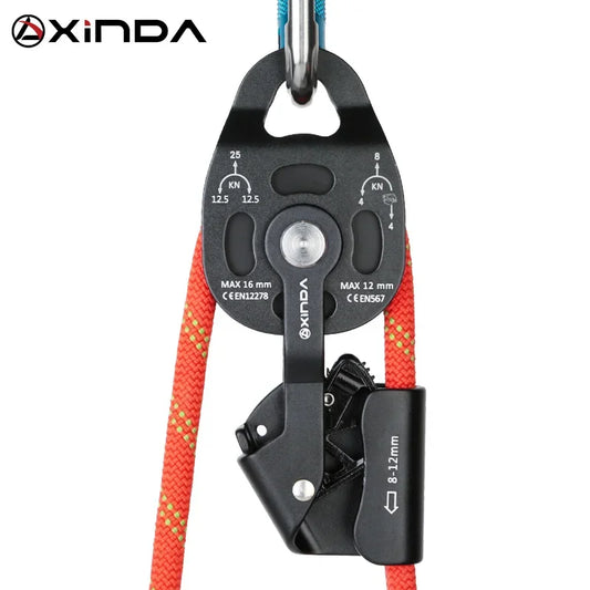 XINDA Quality Professional Lift Weight Pulley Device Rescue Survive Gear outdoor rock climb high altitude Heavy transport