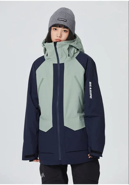 Woman Waterproof Skiing Jackets 2025 New Snowboard Coats Outdoor Sport Male Ski Jacket Men Warm Snowmobile Hooded Zipper Clothes