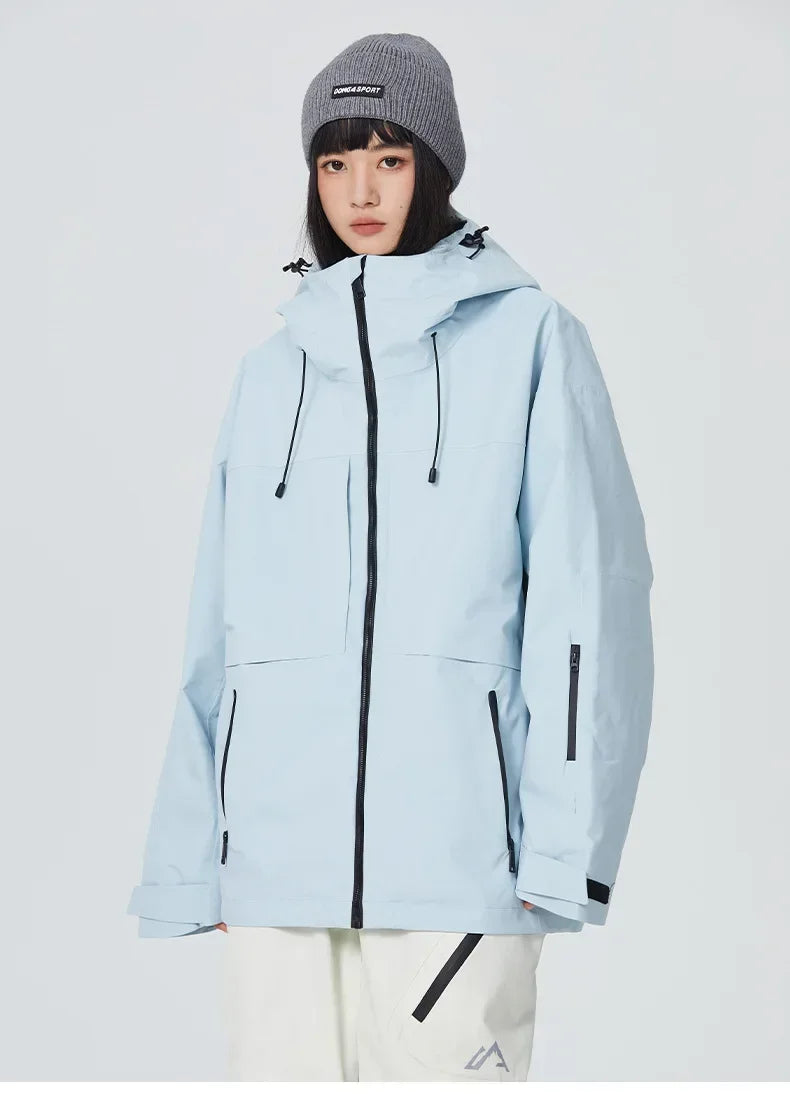 2025 Winter Couple Skiing Jackets New Woman Snowboard Sport Tops Man Warm Skiing Coats Pro 3L Waterproof Windproof Snow Clothes