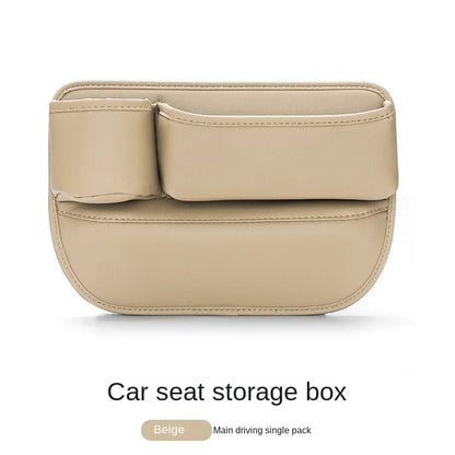 Car Seat Gap Organizer Multifunction Console Crevice Filler Side Storage Box with Cup Holder Sundries Storage Pocket Accessories
