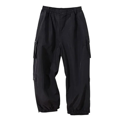 Outdoor Sport Snow Pants 2025 New Women Waterproof Ski Overalls Man Loose Skiing Pants Winter Pro Warm Windproof Couple Trousers