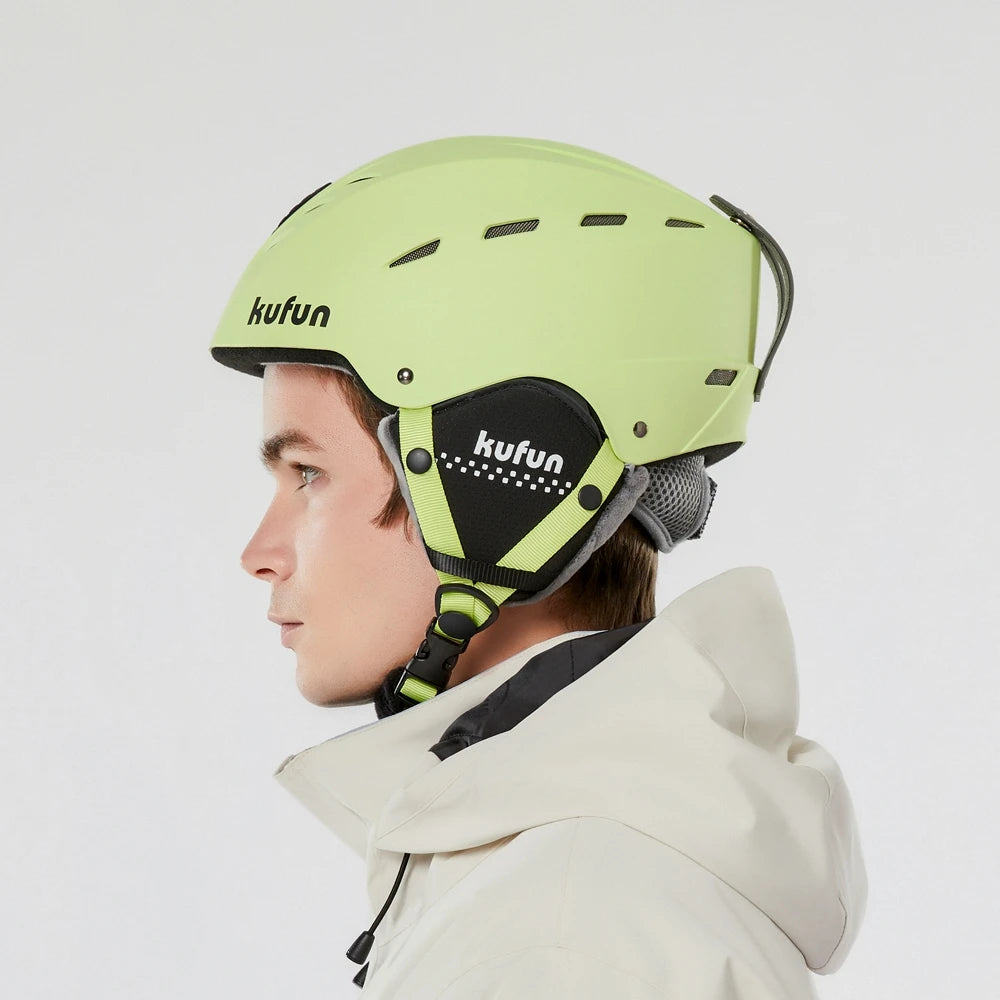 KUFUN Ski Helmet Snow Sports Snowboard Skiing Skateboard Skating Cute Animal Women Men Adult Kids Winter Safety Children
