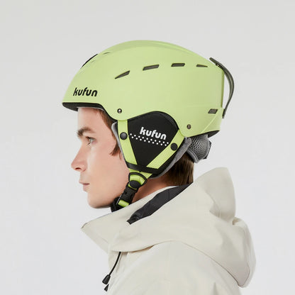 KUFUN Ski Helmet Snow Sports Snowboard Skiing Skateboard Skating Cute Animal Women Men Adult Kids Winter Safety Children