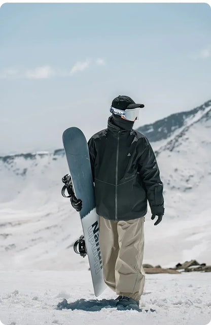 Snowboarding Single Board Waterproof Loose Fit Wear Resistant Professional Double Board Ski Pants Snowboard Pants For Men Women