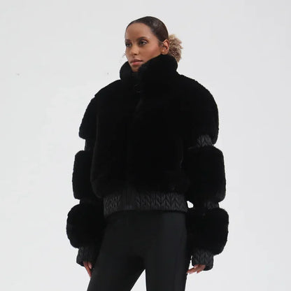 Skiing Hoodie Coats Winter Windproof Slim Ski Jacket Women Warm Thickened Snowboard Clothes Mountain Outdoor Sports Snow Jackets