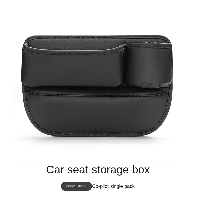 Car Seat Gap Organizer Multifunction Console Crevice Filler Side Storage Box with Cup Holder Sundries Storage Pocket Accessories
