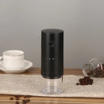 Electric Coffee Grinder 1250mAh Bean Grinding Machine USB Rechargeable Nut Bean Spice Blender Kitchen Gadget Tools