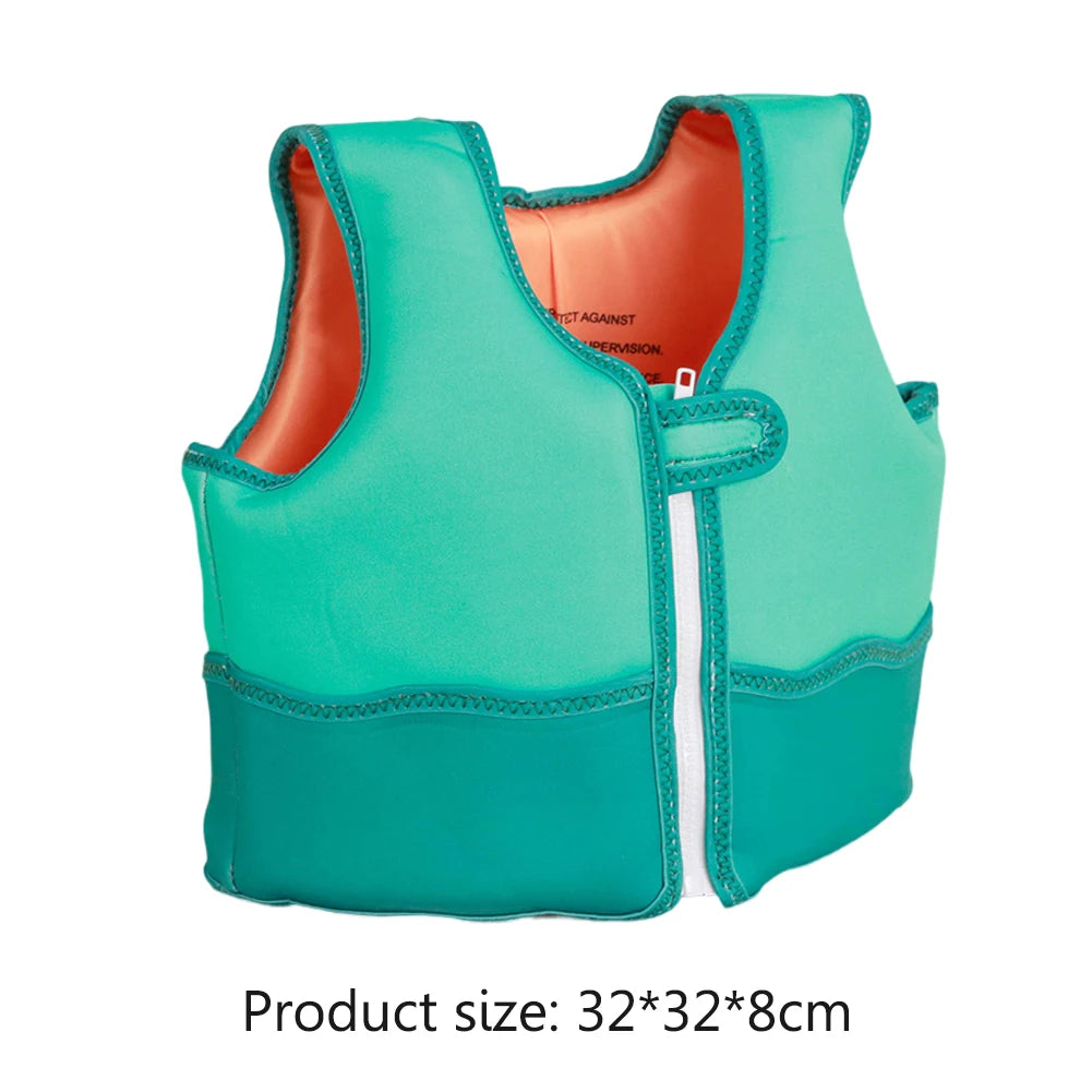 Kids Life Vest Toddlers Swim Vest Cartoon Swimsuit Children Swimming Aid Buoyancy Floatation Jackets Swimming Pool Accessories