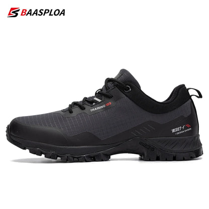 Men's Waterproof Hiking Shoes- Anti-Skid Outdoor Travel Sneakers Comfortable Sport