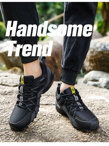 Men Women Waterproof Hiking Shoes Outdoor Camping Trainers Mountain Climbing Trekking Sneakers Walking Hunting Tactical Boots