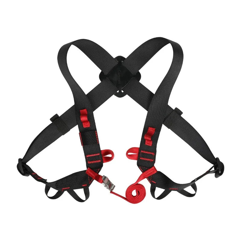 Rock Climbing Shoulder Girdles Adjustable Chest Safety Belt Harness