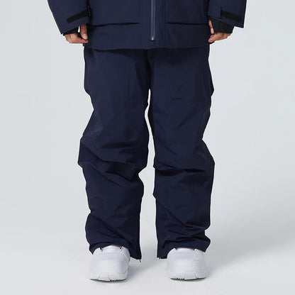 Winter Warm Adult Skiing Pants Women Waterproof Ski Trousers Men Loose Snow Pants 2025 New Britches Windproof Snowmobile Clothes
