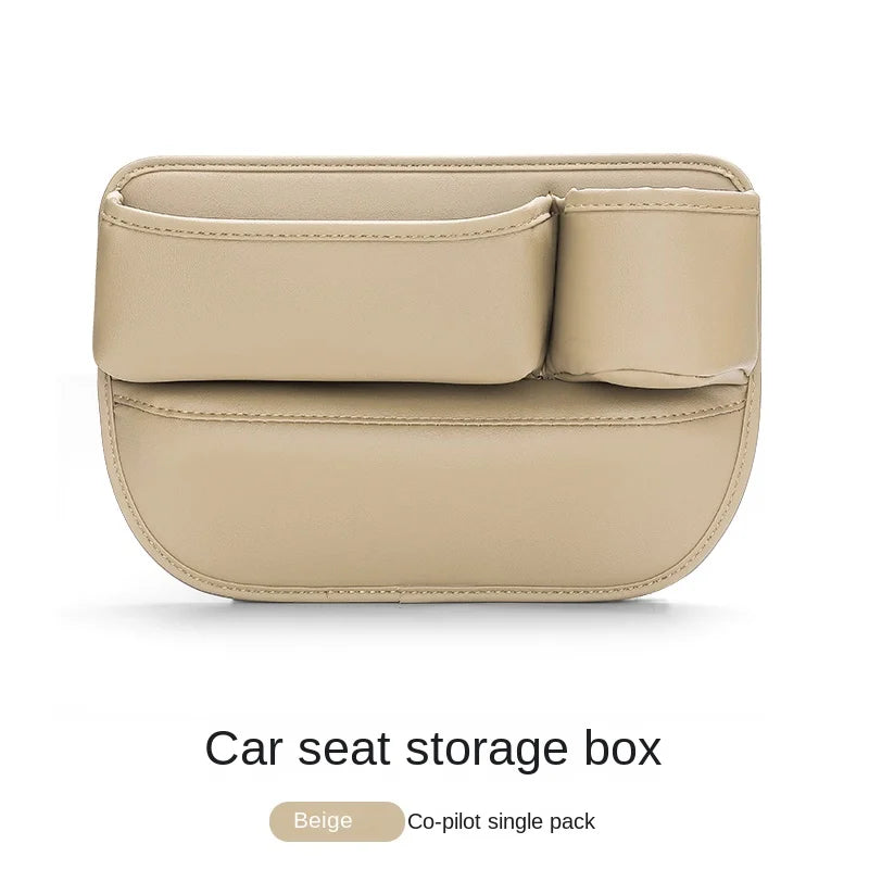 Car Seat Gap Organizer Multifunction Console Crevice Filler Side Storage Box with Cup Holder Sundries Storage Pocket Accessories