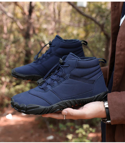 Hiking shoes Pro Non-Slip Waterproof Winter, Winter Barefoot Shoes,  Mens Womens Winter Barefoot