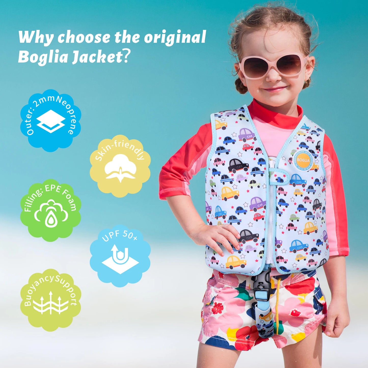 Children's Buoyancy Vest with Adjustable Belt hild Bathing Swimming Life Float Swim Gear Life Jacket Swimming Pool Accessories