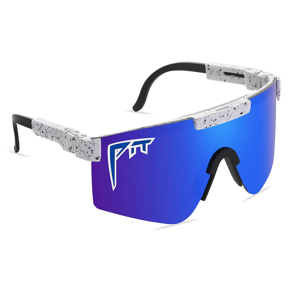 UV400 Cycling Glasses Men Women - Pit Viper Style MTB Outdoor Sport Sunglasses