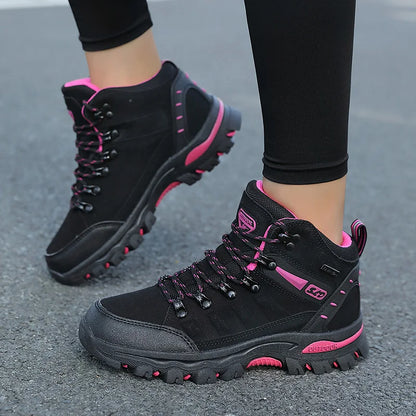 New Women Ankle Outdoor Trekking Boots Hiking Shoes Woman Mountain Climbing Walking Sneakers Wandelschoenen Botas Mujer