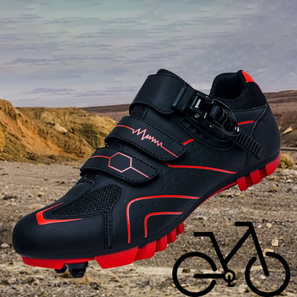 Mountain Cycling Shoes Women Anti-Slip Indoor Cycling Shoe Outdoor Cleats Shoes  Comfortable And Breathable