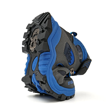 Kids Hiking Boots Boys Girls Outdoor Walking Climbing Sneaker Comfortable Snow Shoes Hiker Boot Antiskid Steel Buckle Sole