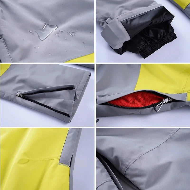 New Men and Women Winter Outdoor Ski Pants Windproof Waterproof Warm Breathable Snowboarding Pants Snow Sports Bibs Pants