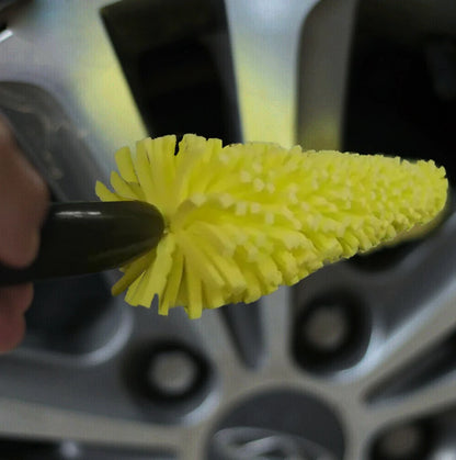 SEAMETAL Car Wheel Cleaner Brush Tire Rim Cleaning Tool Auto Scrub Washing Vehicle Washer Dust Cleaner Sponge Car Wash Accessory