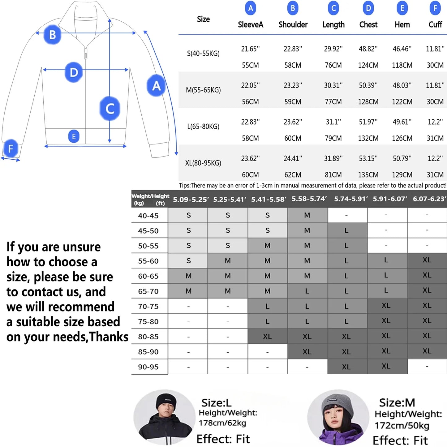 New Couple's Skiing Jackets 2025 Winter Warm Snow Clothes Pro Windproof Woman Ski Sport Hoodies Man Outdoor Snowboard Tracksuit