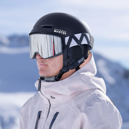 OutdoorMaster Ski Snowboard Helmet  -  MIPS,Adjustable 8 Vents, PC Shell EPS Foam Safety Winter Sports Gear