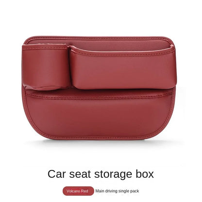 Car Seat Gap Organizer Multifunction Console Crevice Filler Side Storage Box with Cup Holder Sundries Storage Pocket Accessories