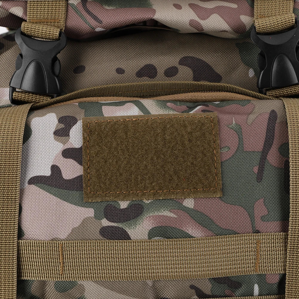 80L Tactical Bag Large Capacity Camouflage Mountaineering Backpack Waterproof Climbing Rucksack Oxford Cloth Sports Knapsack
