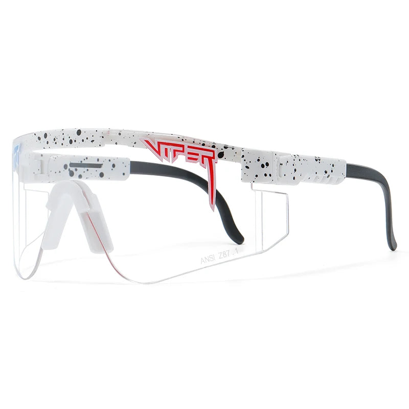 UV400 Cycling Glasses Men Women - Pit Viper Style MTB Outdoor Sport Sunglasses