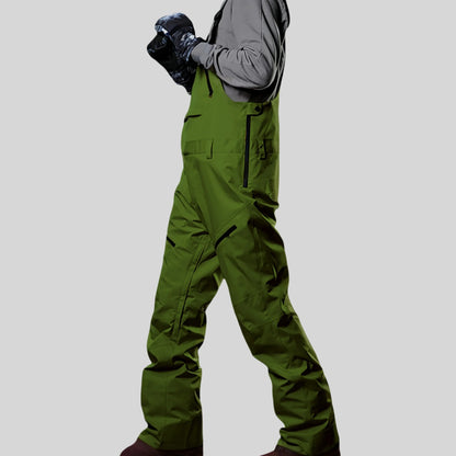 Waterproof Snowboard Sport Pants Winter New Skiing Trousers Men Loose Ski Overalls Outdoor Windproof Snow Strap Pants Clothing